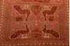 Kilim Red Hand Knotted 50 X 82  Area Rug 100-109144 Thumb 7