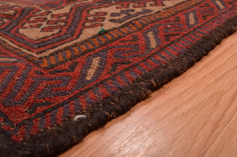 Kilim Red Hand Knotted 59 X 86 Area Rug 100-109146 Image 11
