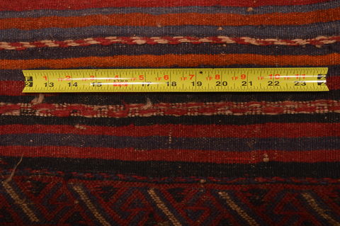Kilim Red Hand Knotted 59 X 86 Area Rug 100-109146 Image 13
