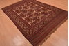 Kilim Red Hand Knotted 59 X 86 Area Rug 100-109146 Thumb 6