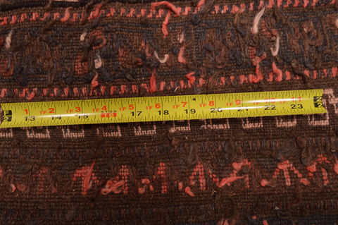 Kilim Brown Hand Knotted 53 X 85 Area Rug 100-109148 Image 13