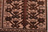 Kilim Brown Hand Knotted 53 X 85  Area Rug 100-109148 Thumb 6