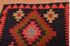 Kilim Red Runner Hand Woven 42 X 106 Area Rug 100-109150 Thumb 13