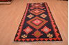 Kilim Red Runner Hand Woven 42 X 106 Area Rug 100-109150 Thumb 4