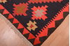 Kilim Red Runner Hand Woven 42 X 106 Area Rug 100-109150 Thumb 6
