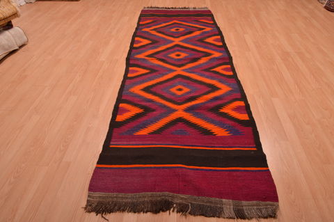 Kilim Red Runner Hand Woven 36 X 1011 Area Rug 100-109151 Image 11