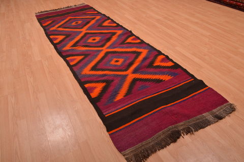 Kilim Red Runner Hand Woven 36 X 1011 Area Rug 100-109151 Image 12