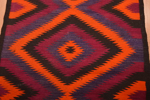 Kilim Red Runner Hand Woven 36 X 1011 Area Rug 100-109151 Image 4