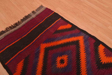 Kilim Red Runner Hand Woven 36 X 1011 Area Rug 100-109151 Image 5
