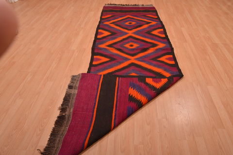 Kilim Red Runner Hand Woven 36 X 1011 Area Rug 100-109151 Image 7