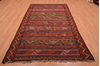 Kilim Brown Runner Hand Knotted 44 X 91  Area Rug 100-109152 Thumb 1