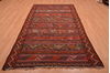 Kilim Brown Runner Hand Knotted 44 X 91 Area Rug 100-109152 Thumb 1