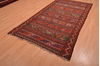 Kilim Brown Runner Hand Knotted 44 X 91  Area Rug 100-109152 Thumb 2