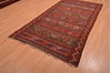 Kilim Brown Runner Hand Knotted 44 X 91 Area Rug 100-109152 Thumb 2