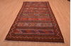 Kilim Brown Runner Hand Knotted 44 X 91  Area Rug 100-109152 Thumb 4