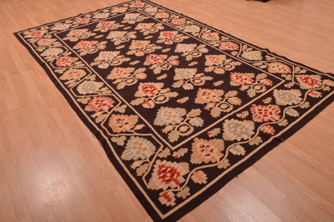 Gabbeh Beige Hand Woven 57 X 96 Area Rug 100-109153 Image 3