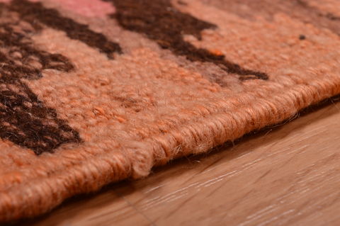 Kilim Red Runner Hand Knotted 25 X 76 Area Rug 100-109157 Image 14