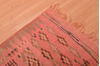 Kilim Red Runner Hand Knotted 25 X 76  Area Rug 100-109157 Thumb 11