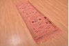 Kilim Red Runner Hand Knotted 25 X 76 Area Rug 100-109157 Thumb 7