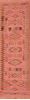 Kilim Red Runner Hand Knotted 25 X 76 Area Rug 100-109157 Thumb 0