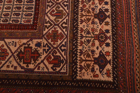Shahre Babak Brown Hand Knotted 53 X 810 Area Rug 100-109158 Image 11