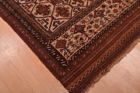 Shahre Babak Brown Hand Knotted 53 X 810 Area Rug 100-109158 Image 5