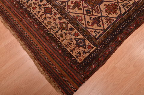 Shahre Babak Brown Hand Knotted 53 X 810 Area Rug 100-109158 Image 6