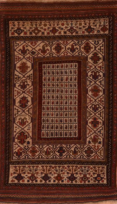 Shahre Babak Brown Hand Knotted 53 X 810 Area Rug 100-109158 Image 0