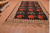 Kilim Black Flat Woven 80 X 124  Area Rug 100-109160 Thumb 4