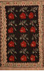 Kilim Black Flat Woven 80 X 124  Area Rug 100-109160 Thumb 0