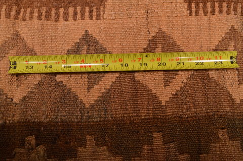 Kilim Brown Hand Knotted 64 X 89 Area Rug 100-109161 Image 13