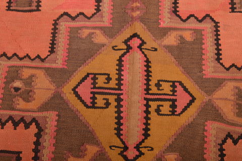 Kilim Red Hand Knotted 50 X 91 Area Rug 100-109162 Image 7