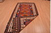 Kilim Red Hand Knotted 41 X 82  Area Rug 100-109165 Thumb 12
