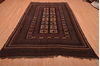 Kilim Brown Hand Knotted 511 X 95  Area Rug 100-109166 Thumb 1