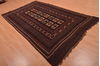 Kilim Brown Hand Knotted 511 X 95  Area Rug 100-109166 Thumb 3