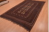 Kilim Brown Hand Knotted 511 X 95  Area Rug 100-109166 Thumb 5