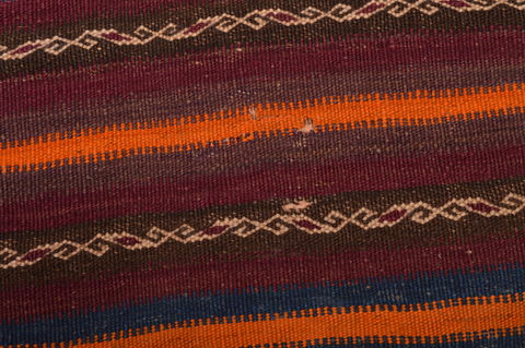 Kilim Brown Runner Hand Knotted 50 X 96 Area Rug 100-109167 Image 6