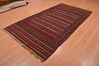 Kilim Brown Runner Hand Knotted 50 X 96  Area Rug 100-109167 Thumb 12
