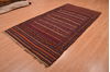 Kilim Brown Runner Hand Knotted 50 X 96 Area Rug 100-109167 Thumb 12