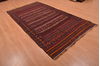 Kilim Brown Runner Hand Knotted 50 X 96 Area Rug 100-109167 Thumb 9