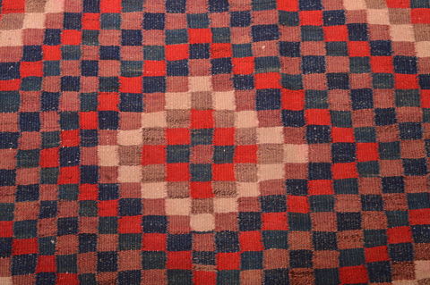 Kilim Red Hand Knotted 48 X 92 Area Rug 100-109169 Image 9