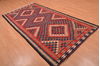 Kilim Red Hand Knotted 48 X 92  Area Rug 100-109169 Thumb 6