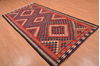 Kilim Red Hand Knotted 48 X 92 Area Rug 100-109169 Thumb 6