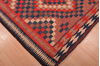 Kilim Red Hand Knotted 48 X 92 Area Rug 100-109169 Thumb 7