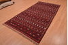 Kilim Red Hand Knotted 49 X 92  Area Rug 100-109170 Thumb 11