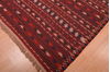 Kilim Red Hand Knotted 49 X 92  Area Rug 100-109170 Thumb 2
