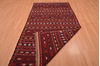 Kilim Red Hand Knotted 49 X 92  Area Rug 100-109170 Thumb 7