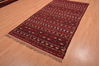 Kilim Red Hand Knotted 49 X 92  Area Rug 100-109170 Thumb 8