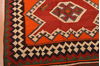 Kilim Red Hand Knotted 46 X 81  Area Rug 100-109171 Thumb 10