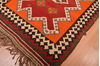Kilim Red Hand Knotted 46 X 81  Area Rug 100-109171 Thumb 7